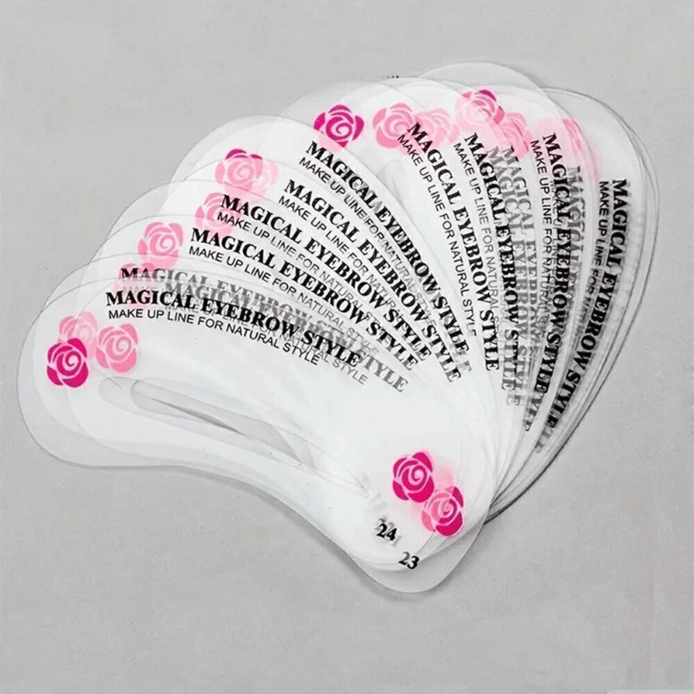 Perfect Eyebrow Stencil Reusable Kit - 24 Different Choices - Picture 4 of 9
